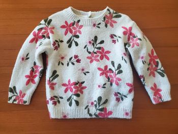 Pull fleuri 18mois