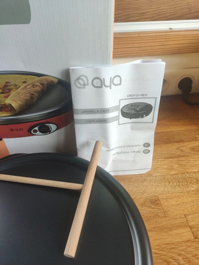 Crêpière électrique, appareil à crêpes - photo numéro 3