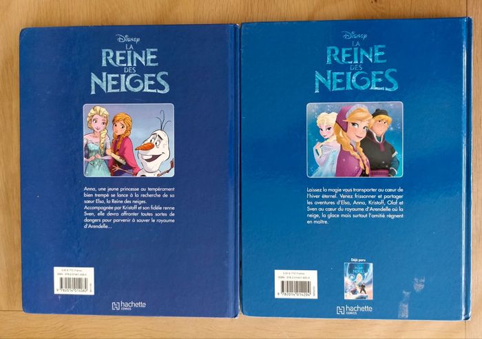 Lot 2 BD Reine des Neiges Disney Comics - photo numéro 2