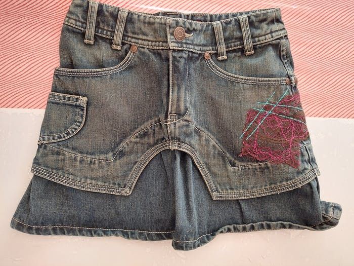 Jupe jean chipie 8ans
