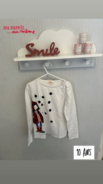 T-shirt ML Du pareil au même taille 10 ans