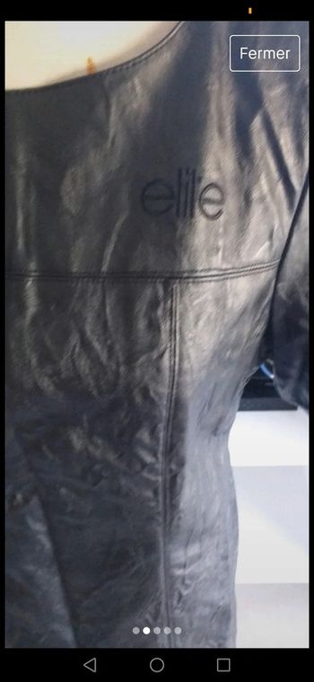 Elite robe noir