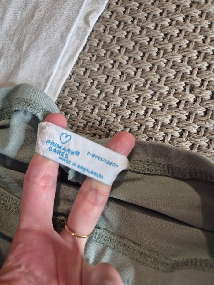 Lot de 5 leggings longs clairs - 8 ans - photo numéro 3