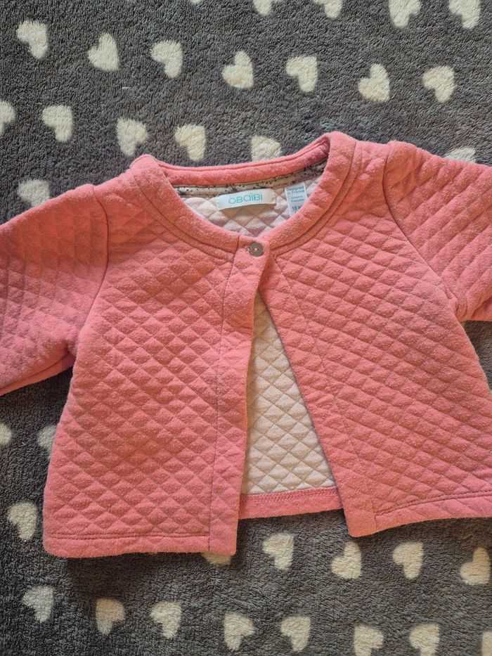 Gilet rose OBAIBI