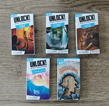 Lot de 5  Unlock! Short Adventures