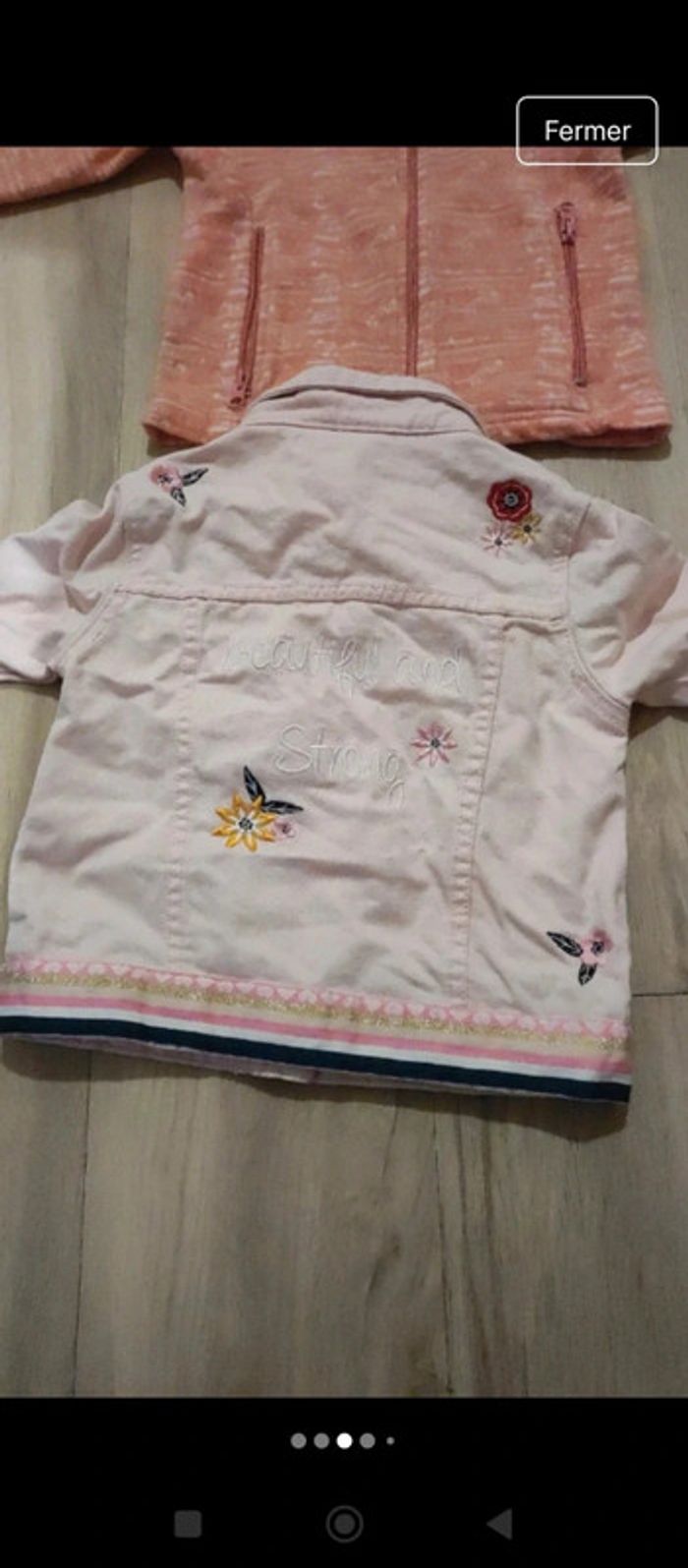 Lot blouson manteau fille 4-5 ans - photo numéro 3