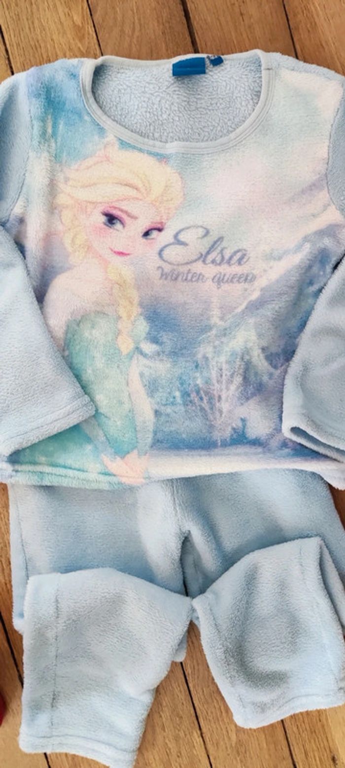 Pyjama polaire Reine des neiges - photo numéro 3
