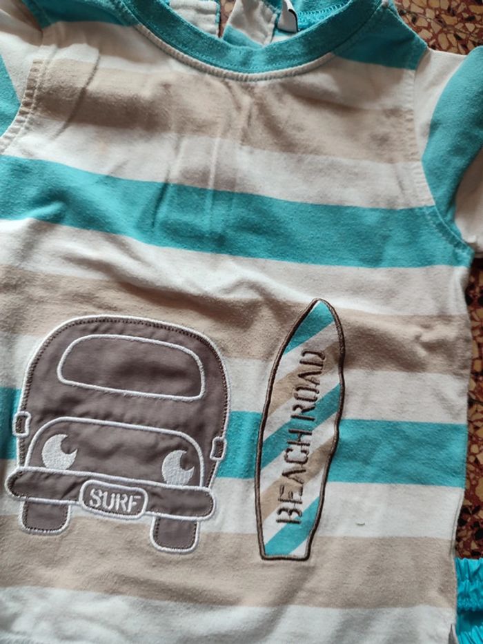 Tee shirt, short 2 ans - photo numéro 4