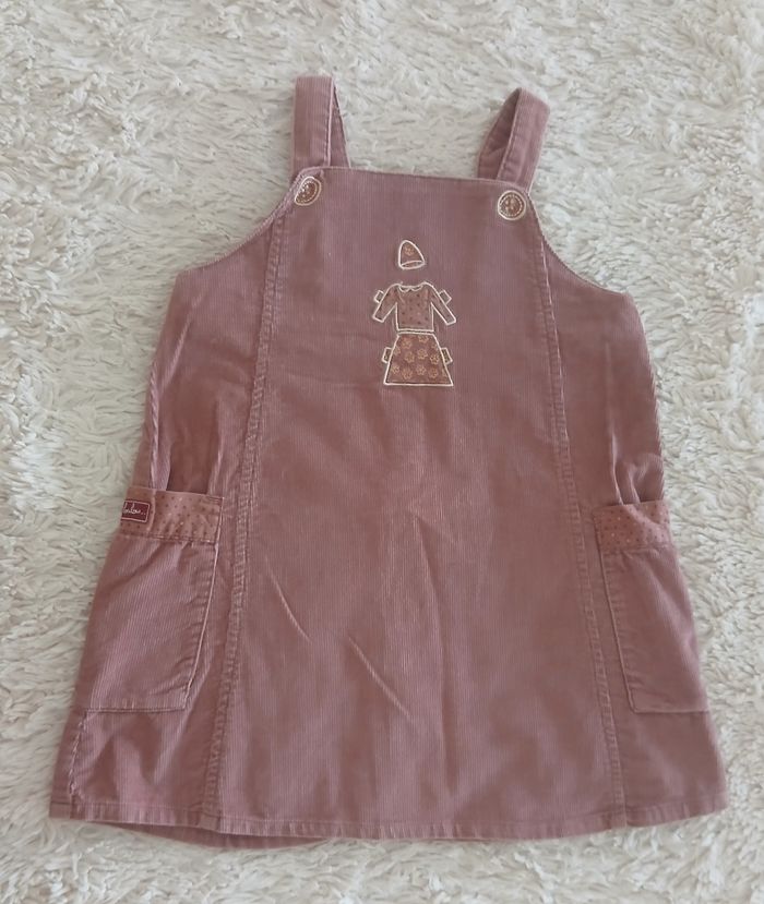 Robe en velours 3 ans