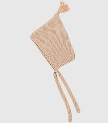 Bonnet 3-6 mois en coton bio Quincy Maé