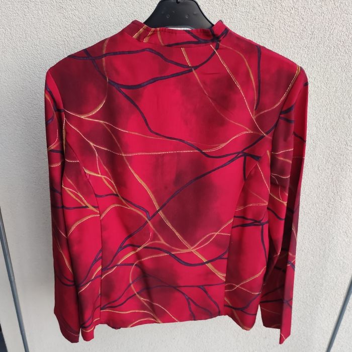 Chemisier rouge Christine Laure - photo numéro 2
