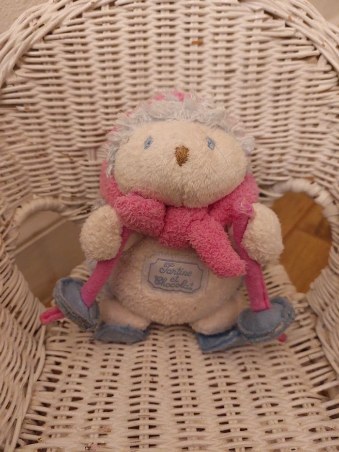 #P5 - Peluche hérisson Tartine et Chocolat - photo numéro 2