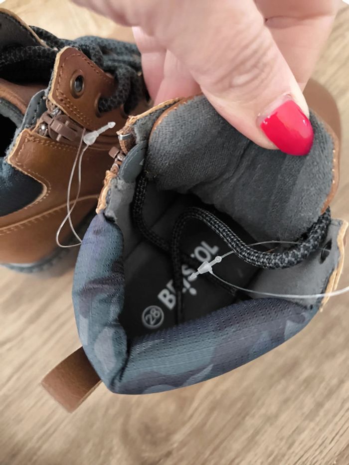 Bottines taille 28 bristol neuve - photo numéro 6