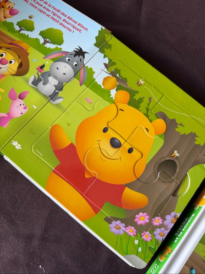 Mon 1er livre puzzle Winnie et la forêt - photo numéro 6