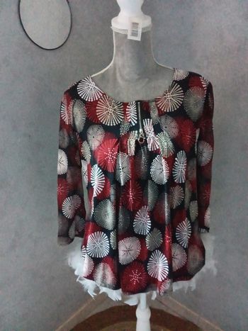 Blouse manche 3/4