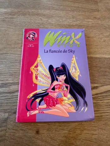 Livre La bibliothèque Rose Winx Club Numéro 24 La fiancée de Sky