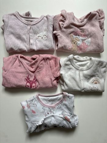 Lot pyjama fille 1 mois