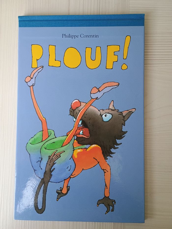 Livre album jeunesse plouf de Philippe corentin