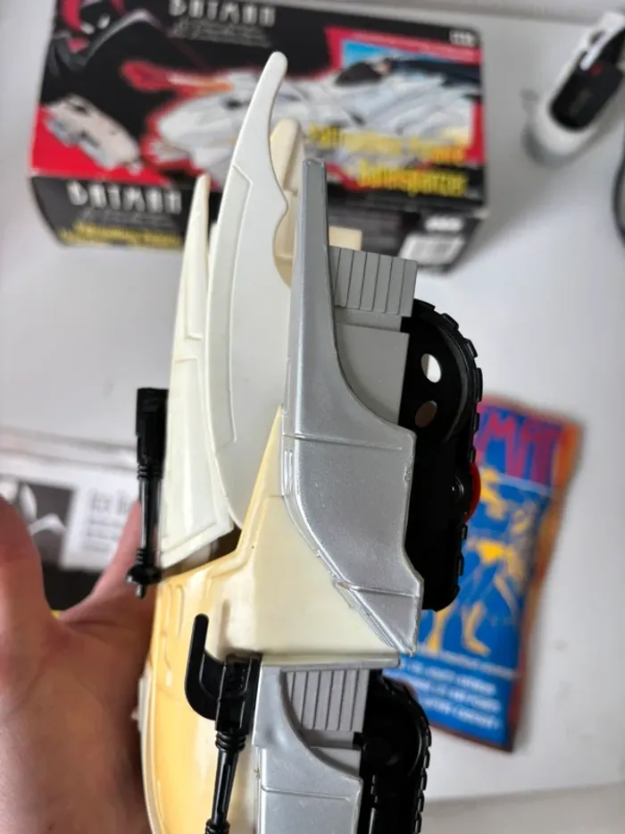 Véhicule voiture Batman figurine vintage complet Kenner la série animée , patrouilleur polaire - photo numéro 18