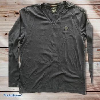 Pull polo manches longues Redskins taille L