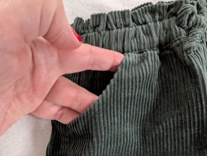 Short velours vert sapin - 3A - Vertbaudet - photo numéro 3