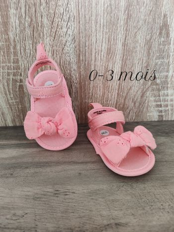 Sandales 0/3 mois Kiabi