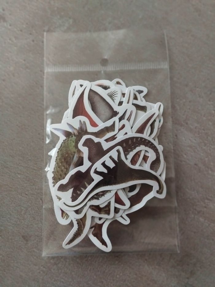 Lot stickers autocollants dinosaures 🦕🦖 - photo numéro 2