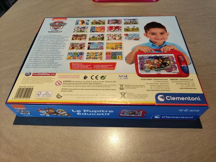 Paw Patrol – Le Pupitre Éducatif Clémentoni - photo numéro 2