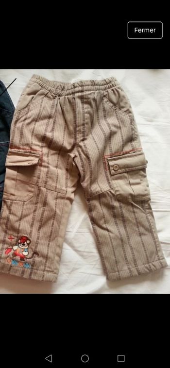 Pantalon doublé 2 ans