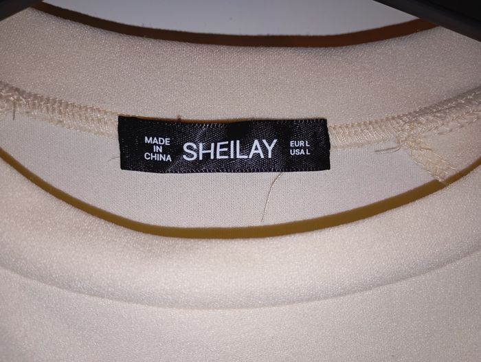 Robe de cérémonie ou de soirée écrue Sheila T. L - photo numéro 4