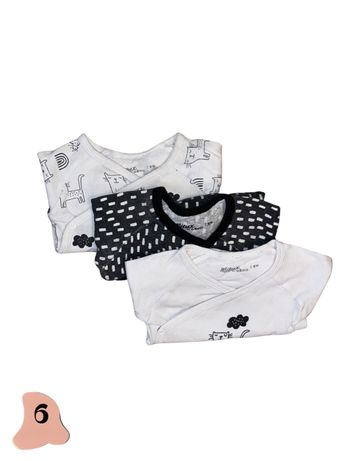 Lot de 3 bodies - Gemo | 6 mois