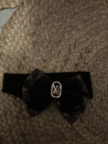 Bandeau noir et marron 