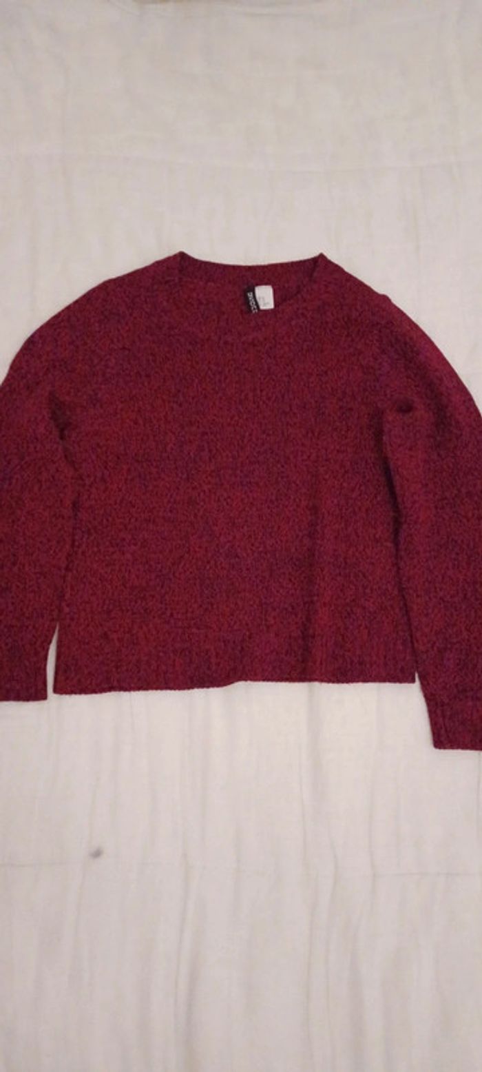 Pull fin en laine h&m - photo numéro 3