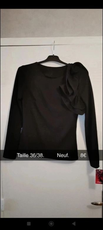 Blouse noir taille 36