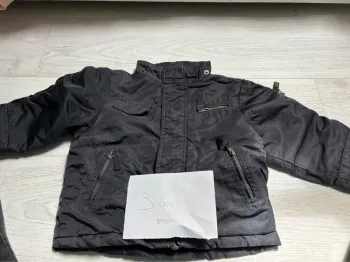 Manteau garçon noir