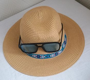 Lunettes et chapeau soleil été taille 57
