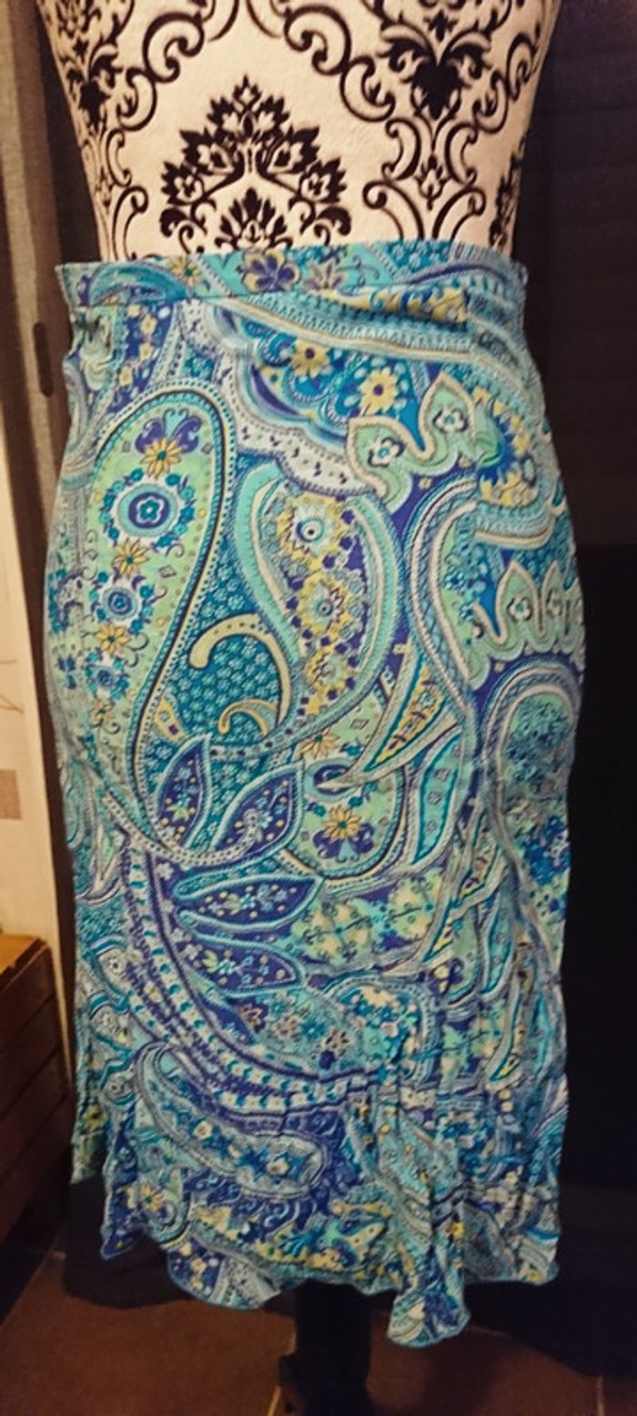 Jupe légère Camaïeu Taille 34 - photo numéro 4
