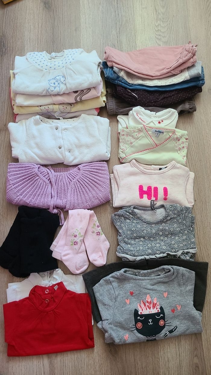 Lot hiver 3 mois fille