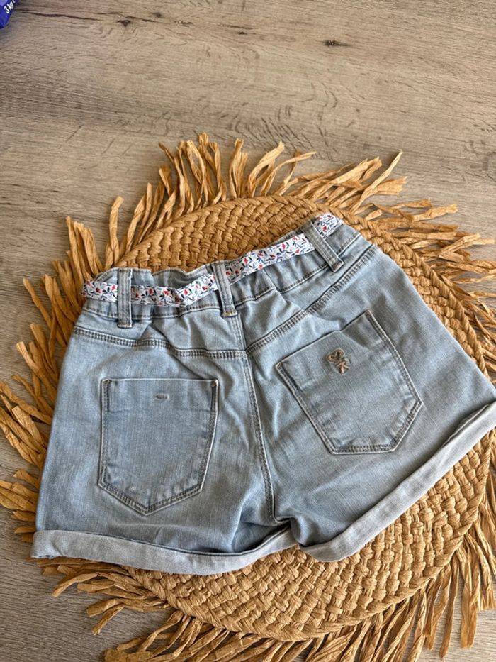 Short en jeans okaidi 10 ans - photo numéro 3