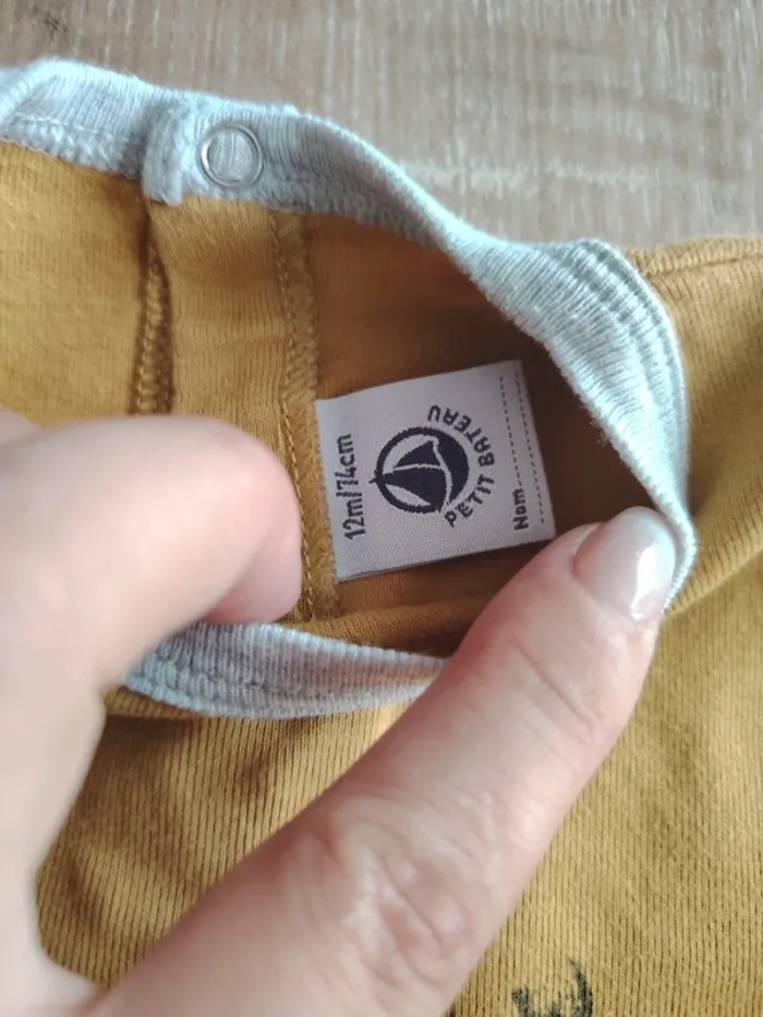 Lot de 2 t-shirts manches longues garçon Petit bateau - photo numéro 3