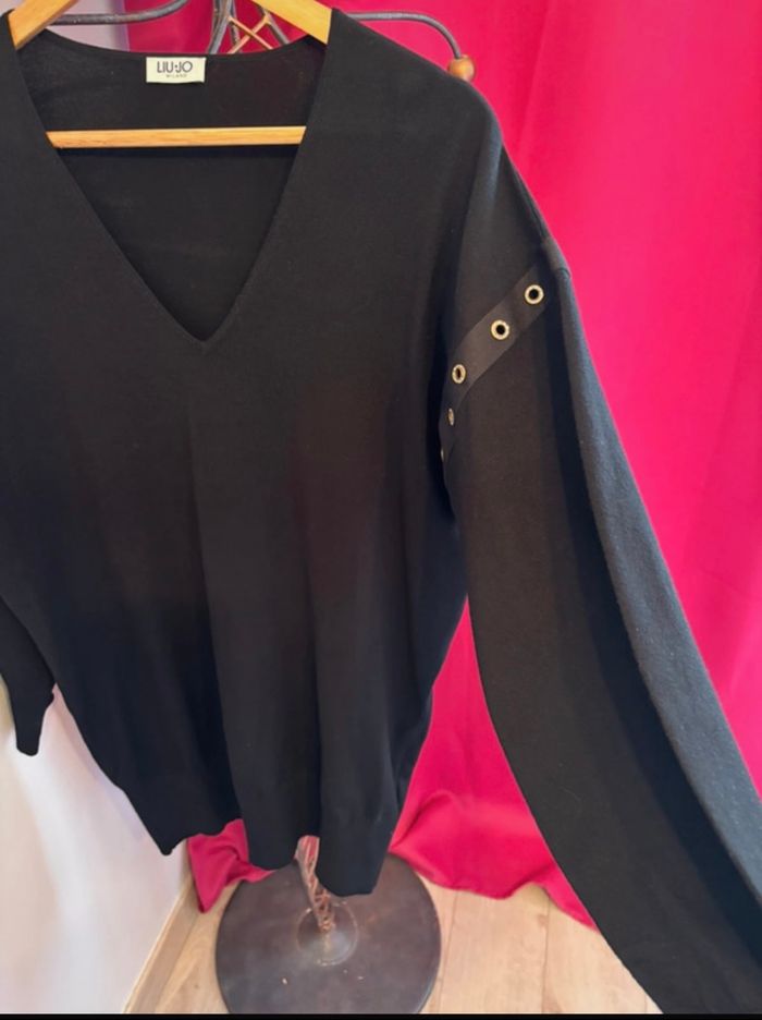 Robe noire Liu Jo avec cristaux - photo numéro 4