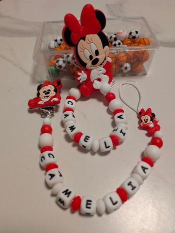 Attache tétine Minnie