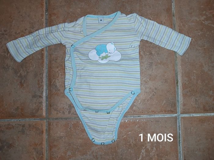 Body garçon 1 MOIS