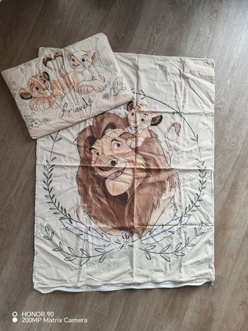 Couette + housse de couette 70x140