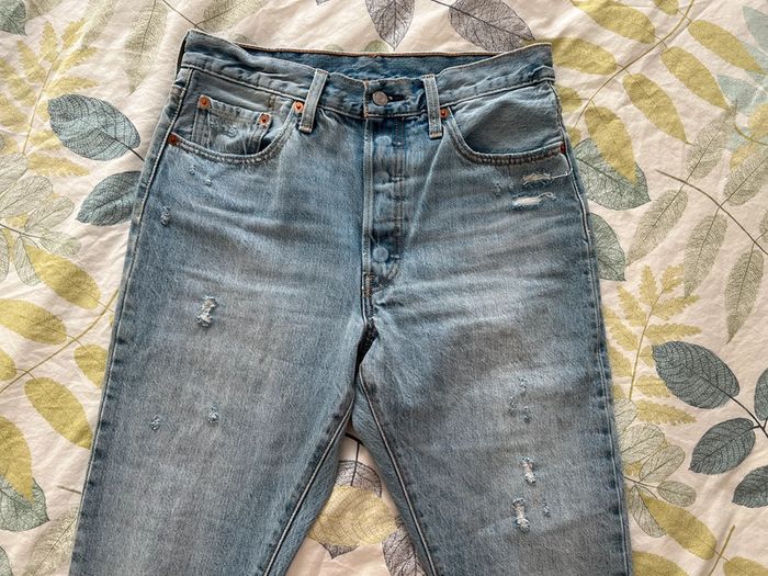 Levi’s 501 femme bleu délavé W29 L32 - photo numéro 4