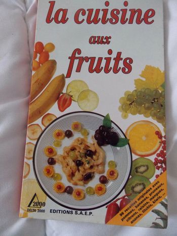 livre la cuisine aux fruits sophie Hachet