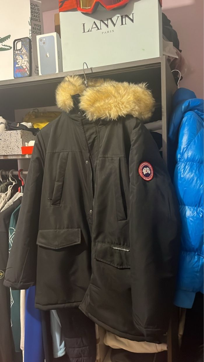 Doudoune longue Canada goose
