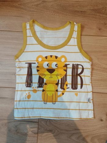 Débardeur haut manches courtes