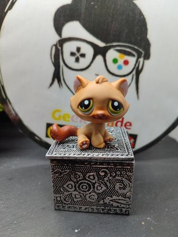 Lps01182 My littlest petshop pet shop hasbro lps tabby cat chat gouttière 194