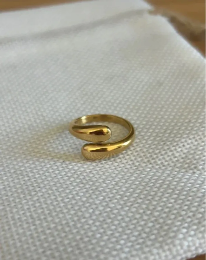 Bague doree Louyetu - photo numéro 4